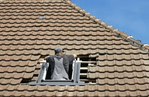Pose de velux - Gouy-Saint-André